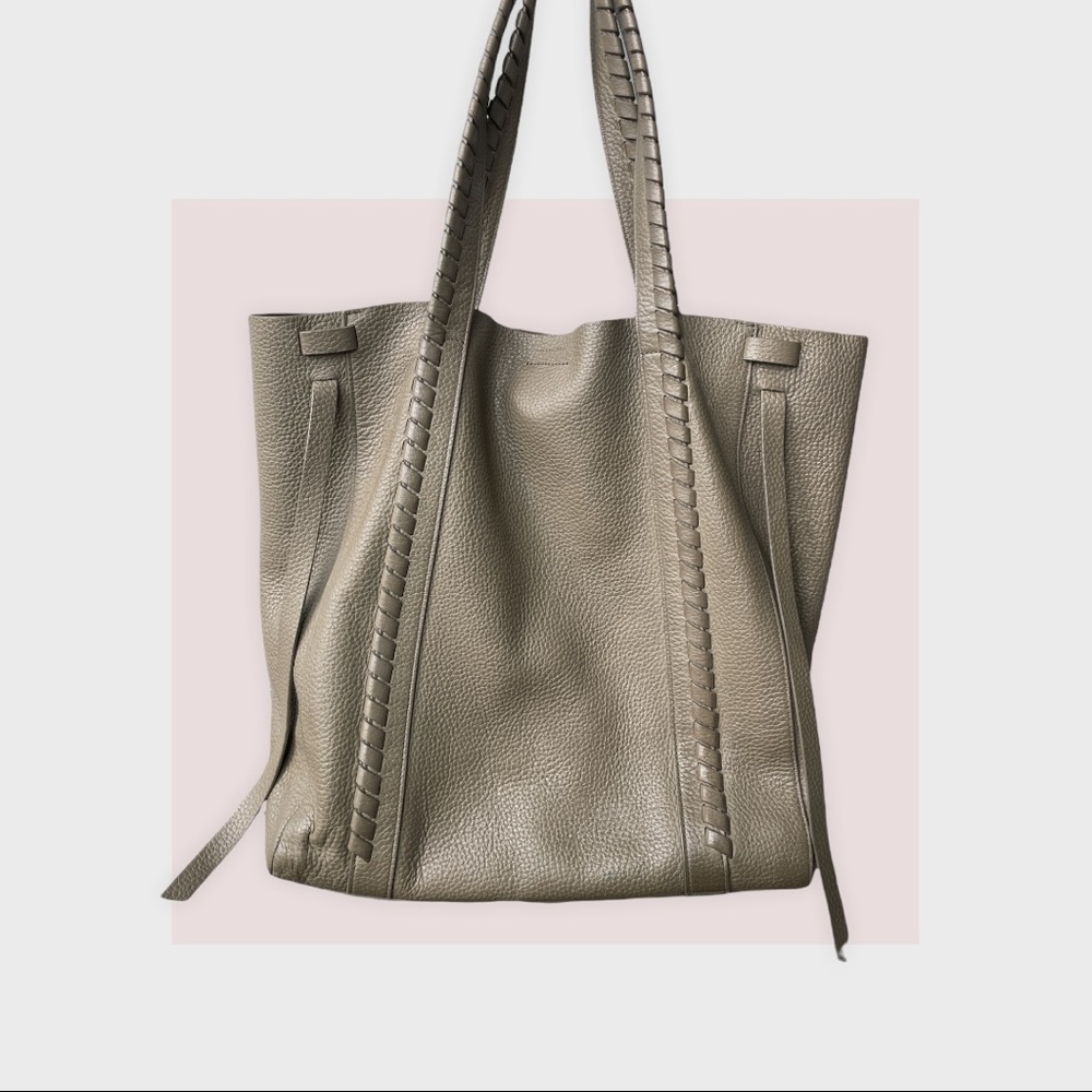 All Saints Ray North West Grey Tote
